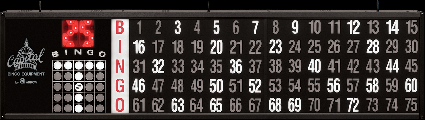 Game Indicator Bingo Flashboard