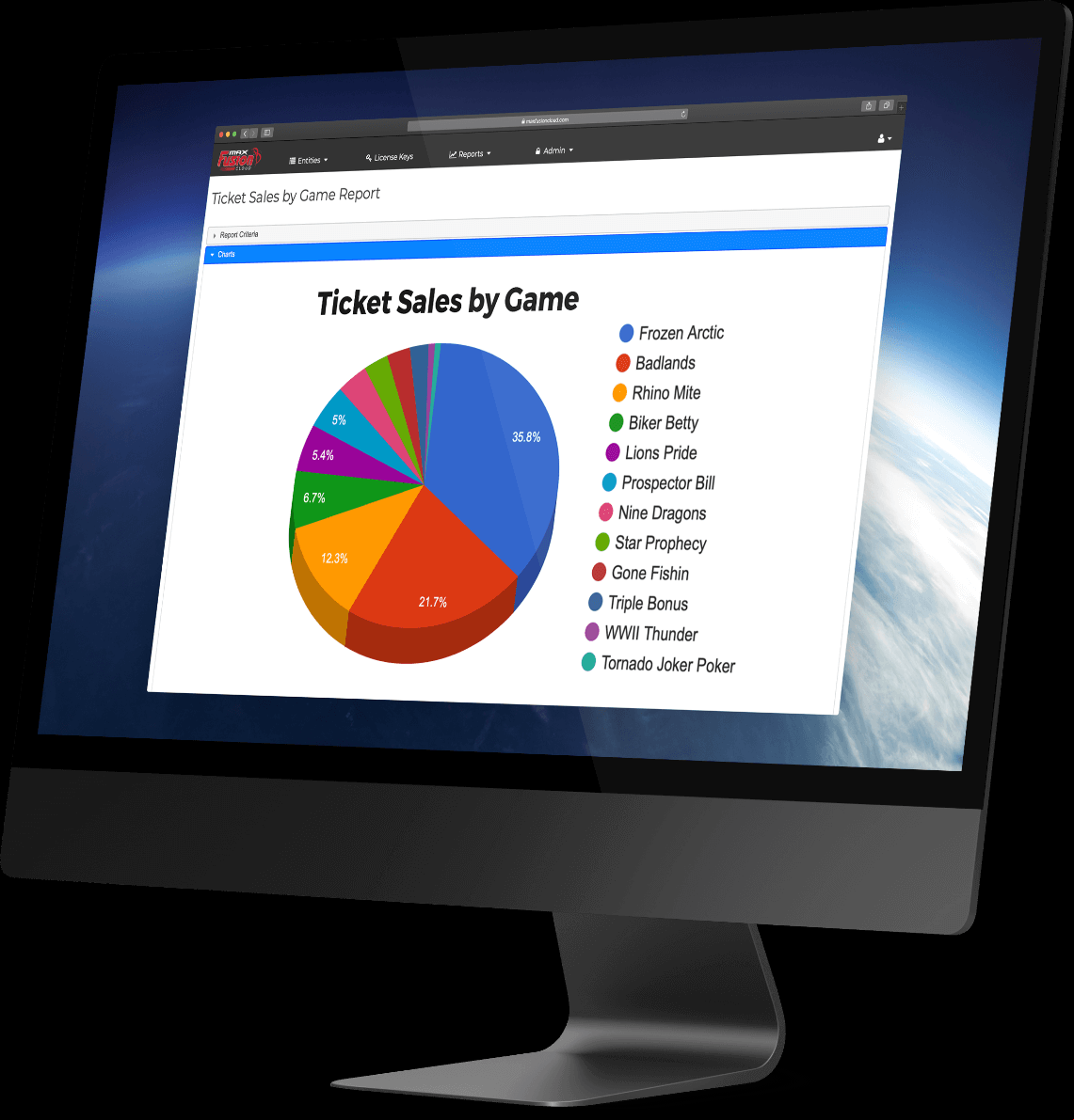 Electronic Pull Tabs Cloud Reporting