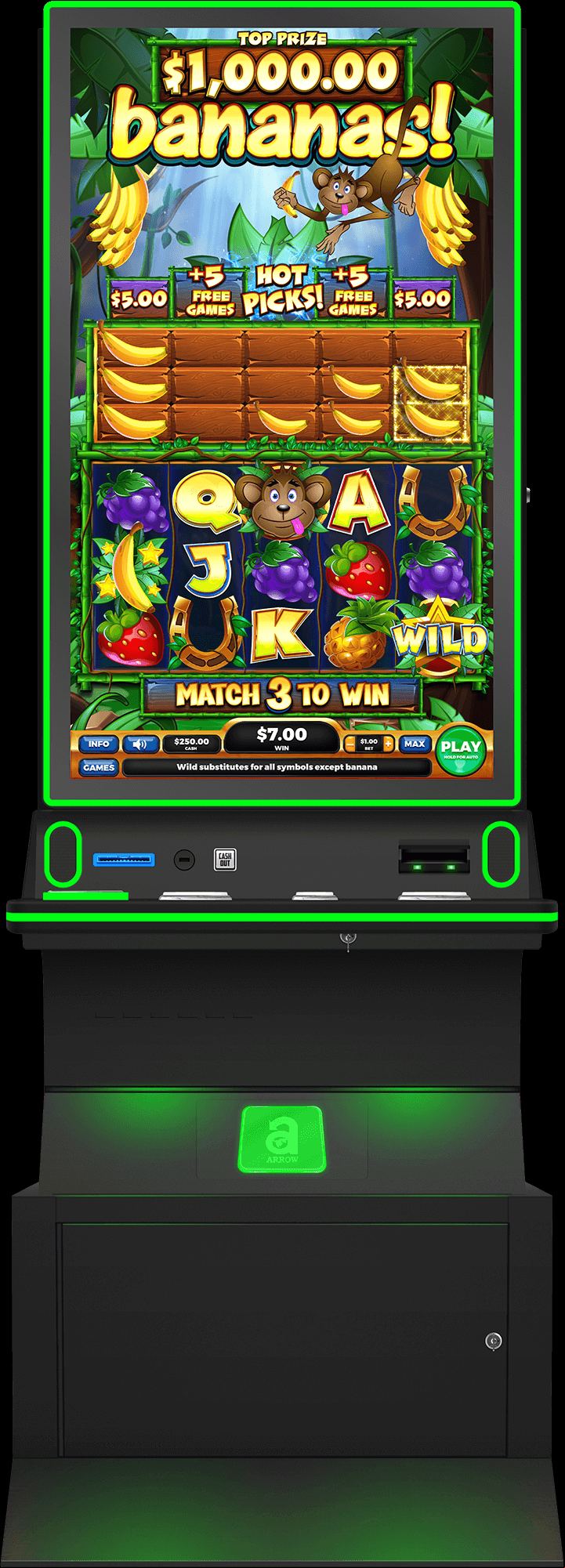 Jumbotron Gaming Cabinet